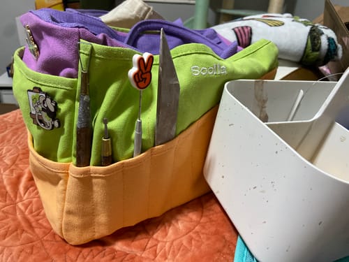 Customer photo review of Soolla Studio Bag + Pouch Bundle, Sarah Anderson