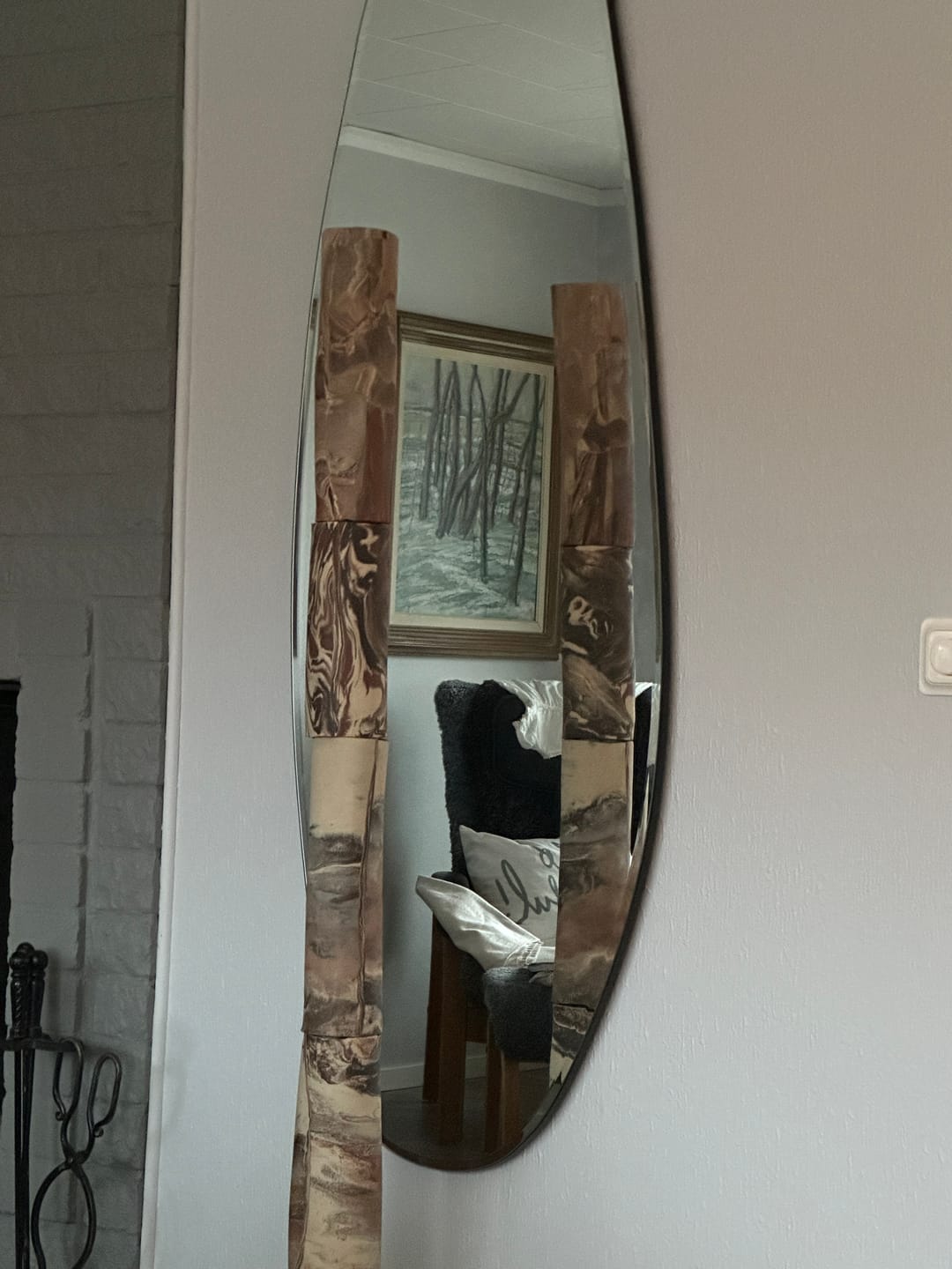 Customer photo review of Opal Mirror Large | 150 x 55 cm