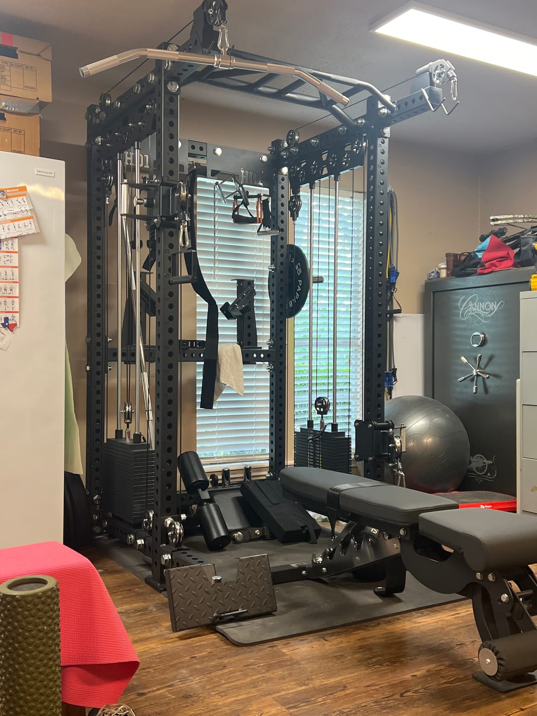 Customer photo review of Blazzed HD1 Squat Rack Functional Trainer