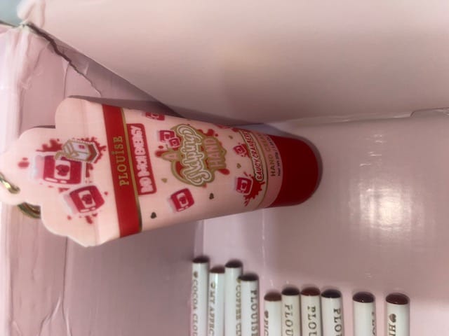 Customer photo review of P.Louise Christmas Magazine - Saucy Cranberry Hand Cream