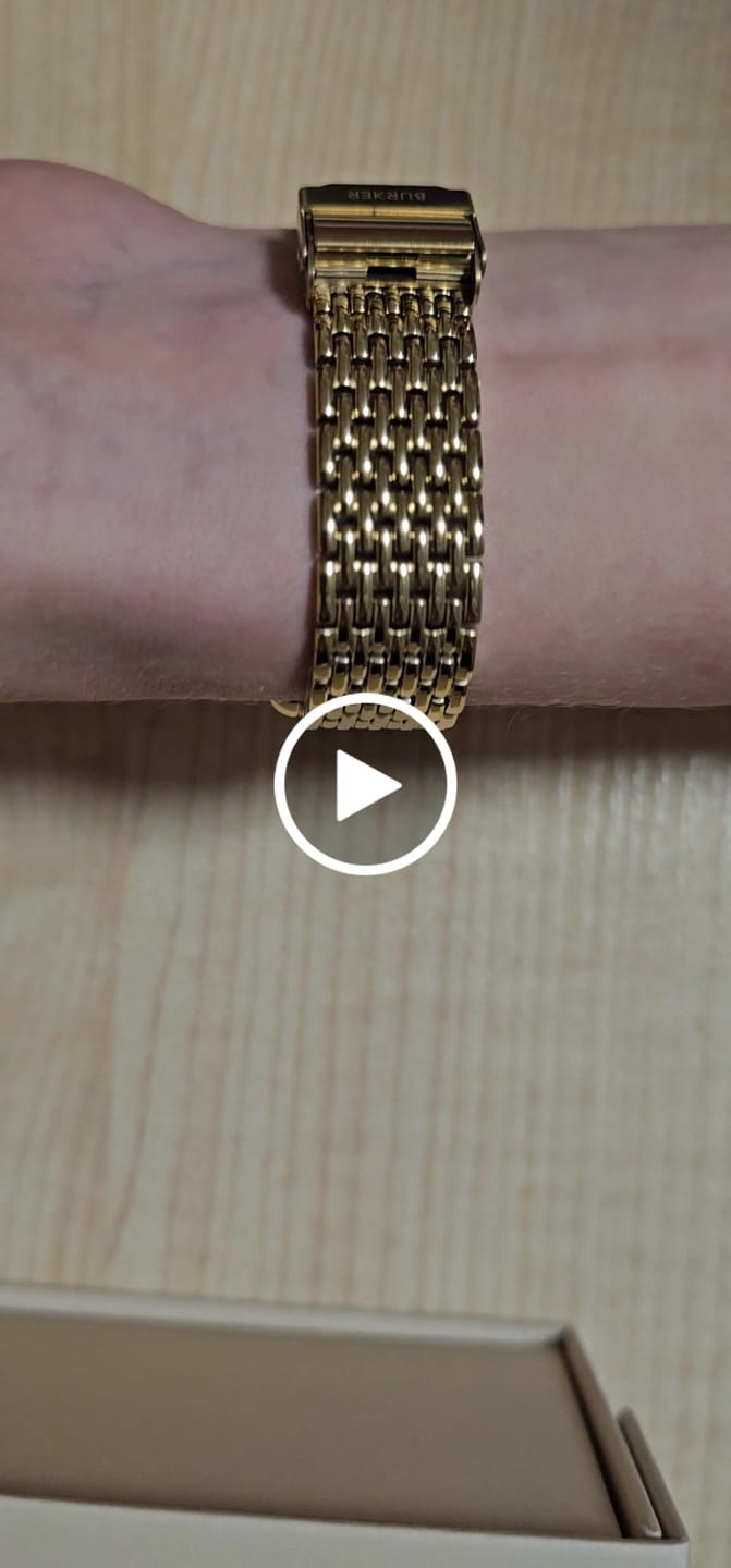 Customer video review of Olivia Gold Brown