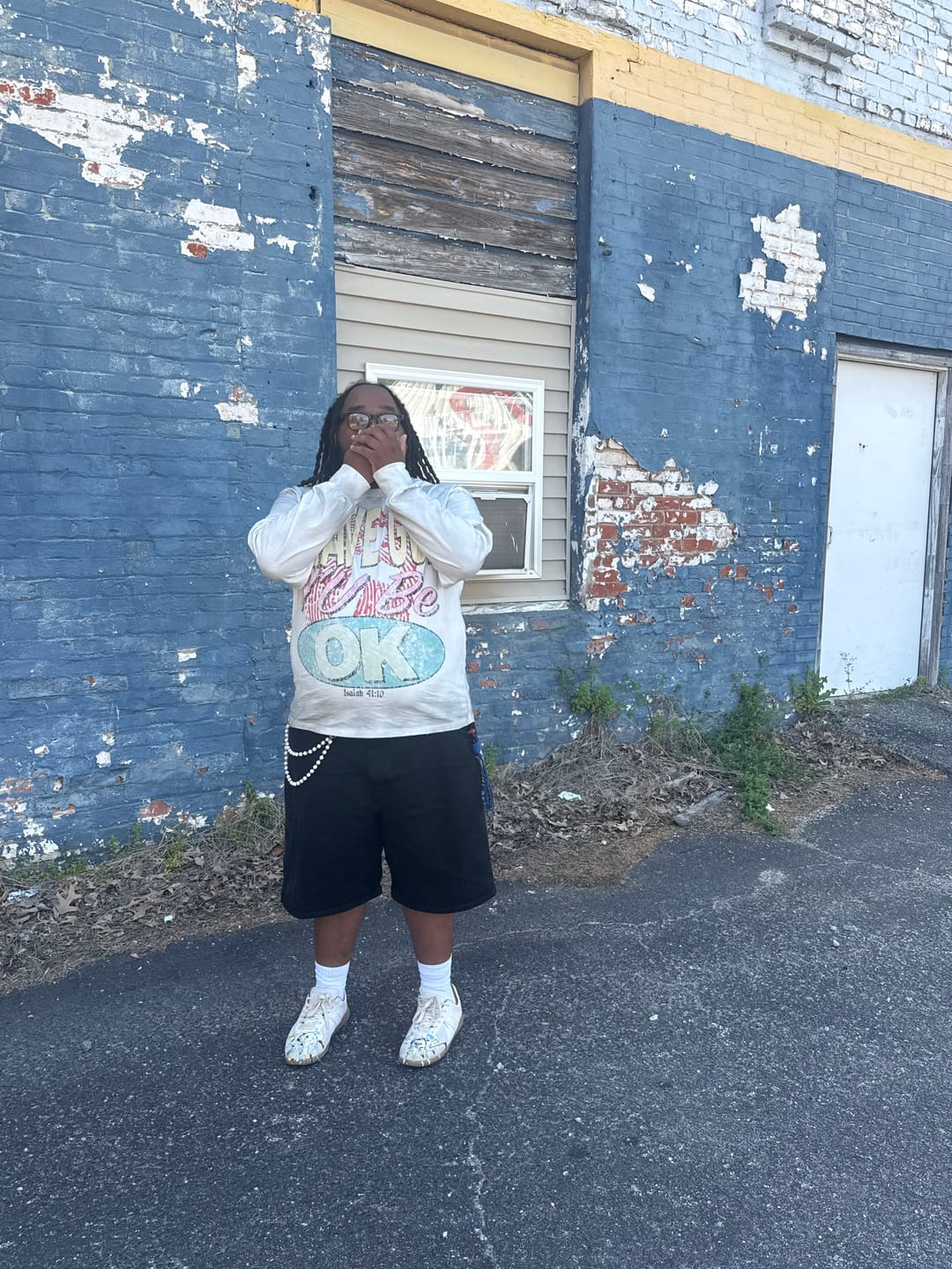 Customer photo review of i HAVE GOD Longsleeve