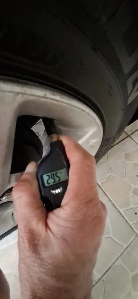 Customer photo review of Digital Tyre Pressure Gauge (Compact Keyring Tool)