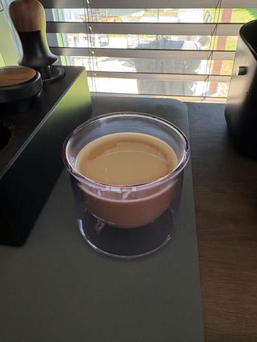 Customer photo review of FLUR Latte XL Glasses (Replacement)