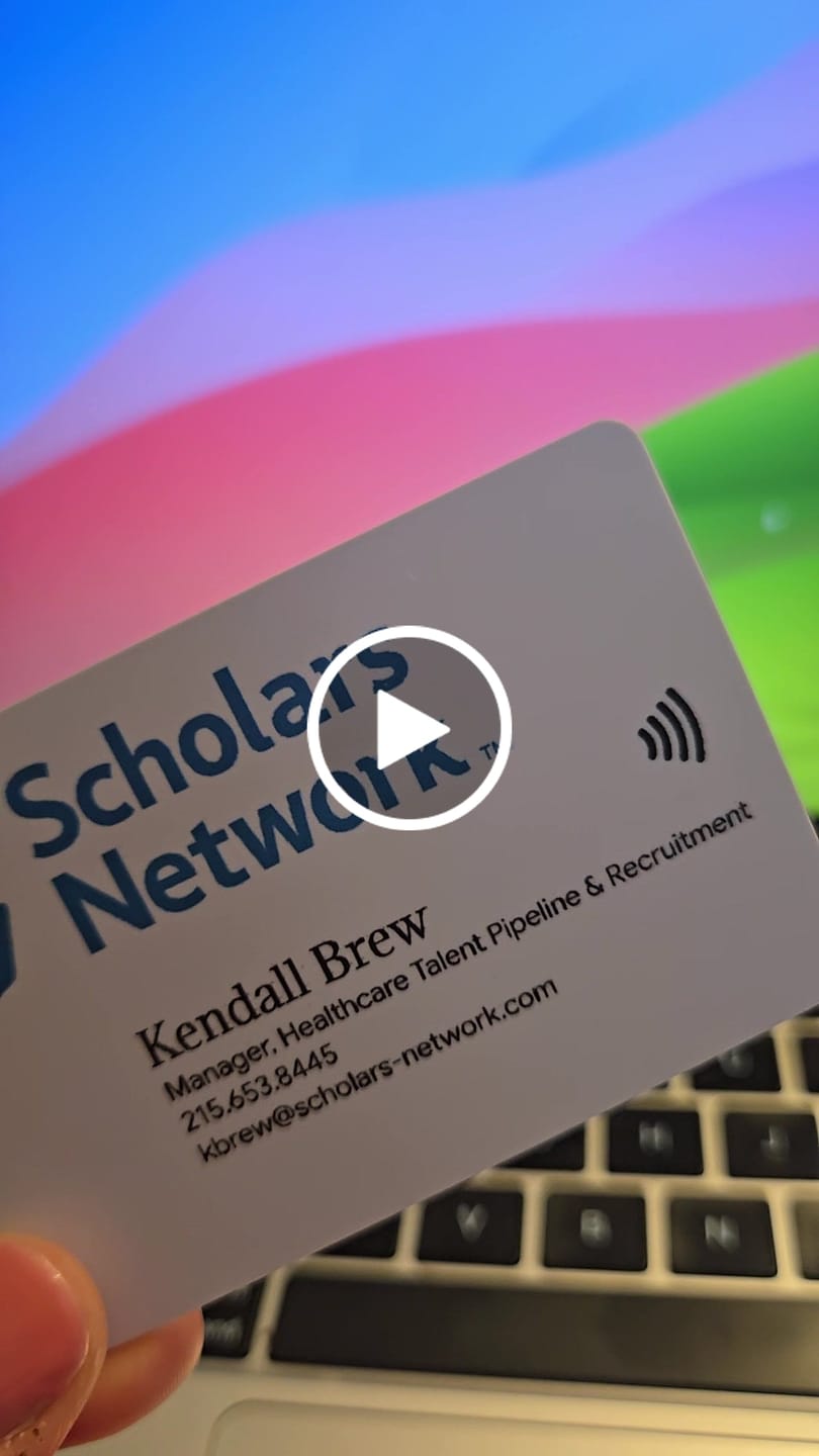 Customer video review of Custom NFC Business Card