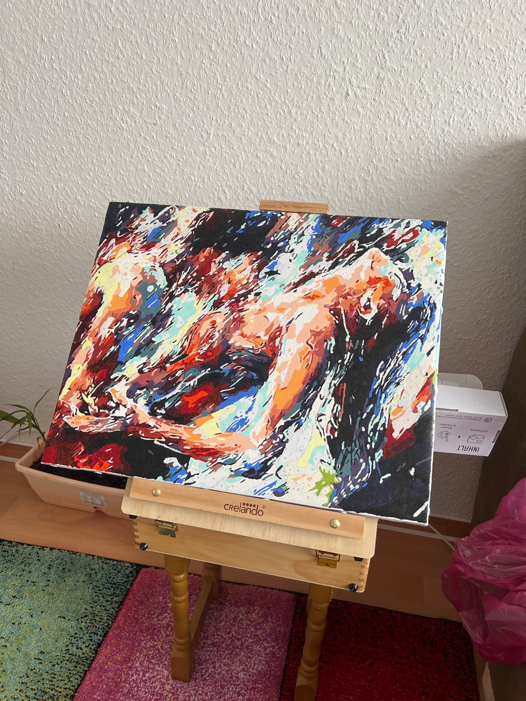Customer photo review of Malen nach Zahlen - Zwei Liebende