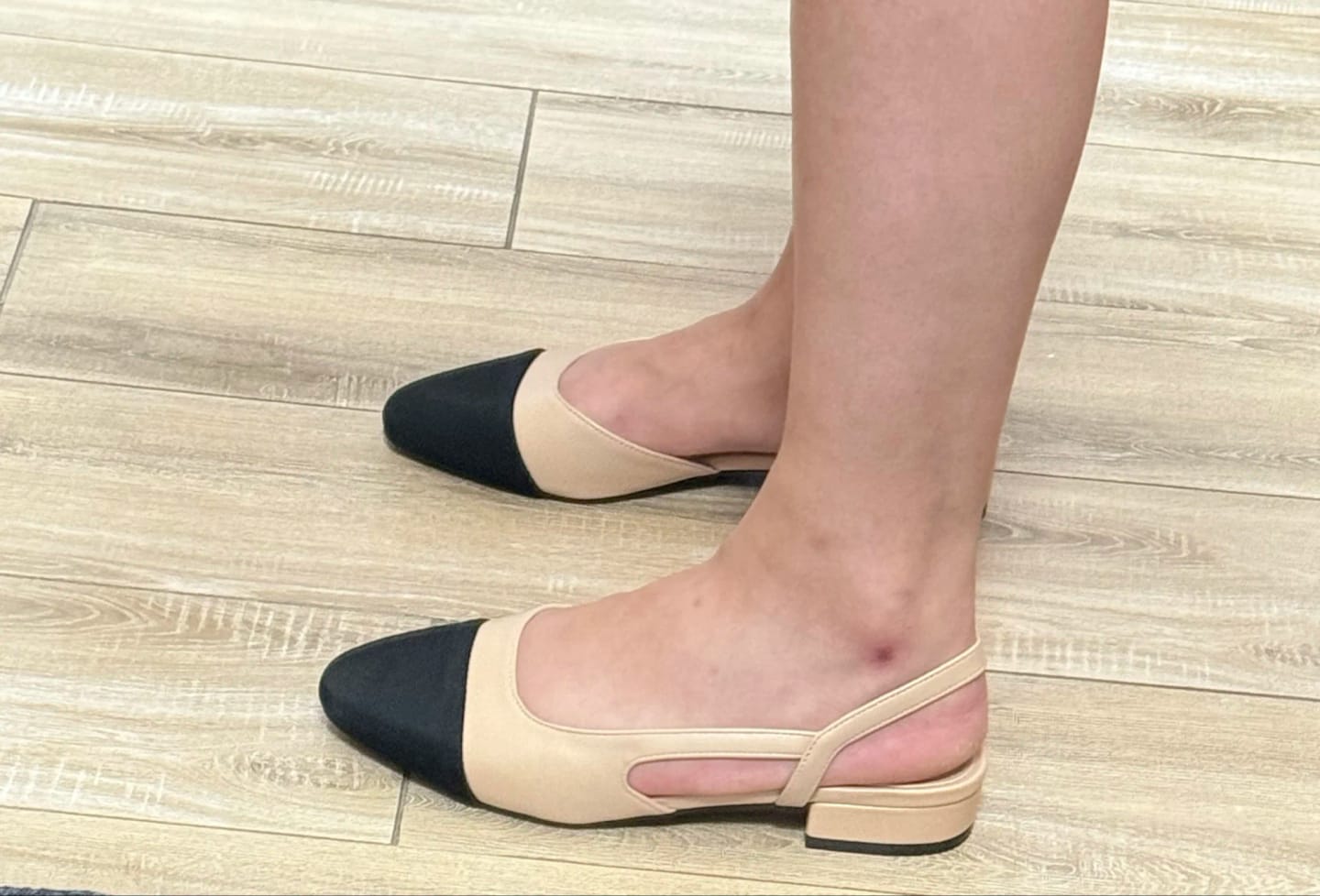 Customer photo review of Maren Mixed Color Comfort Sandals