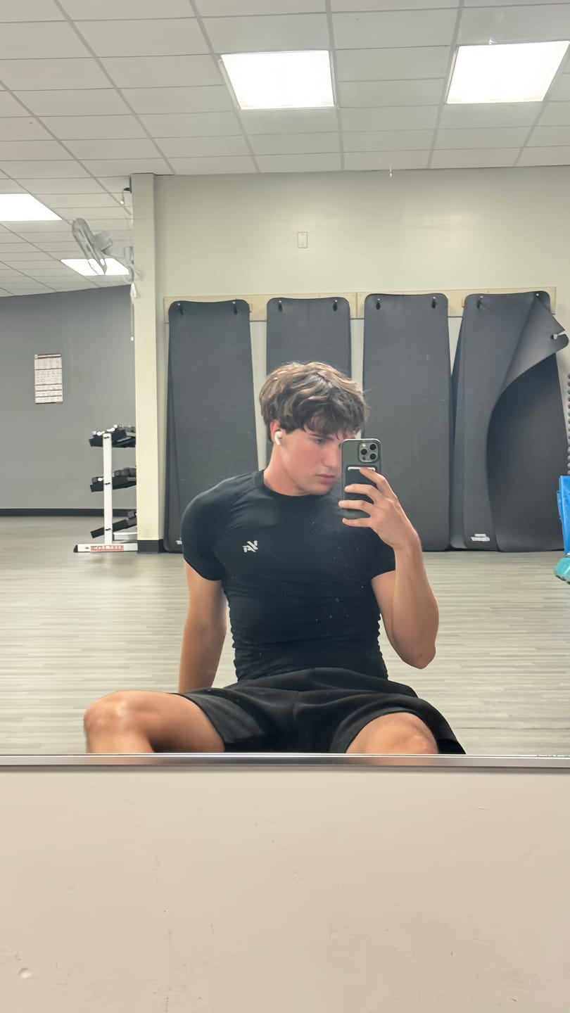 Customer photo review of 4016 - Natural Cotton Compression Tees