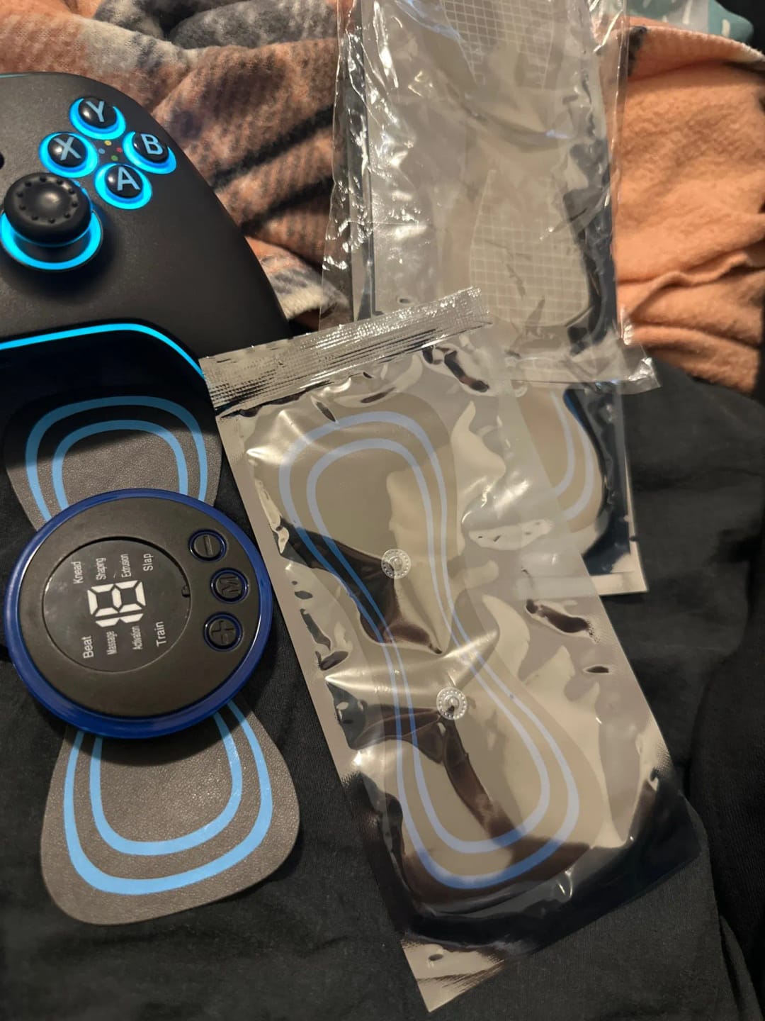 Customer photo review of Pulse Therapy Neck and Shoulder Device