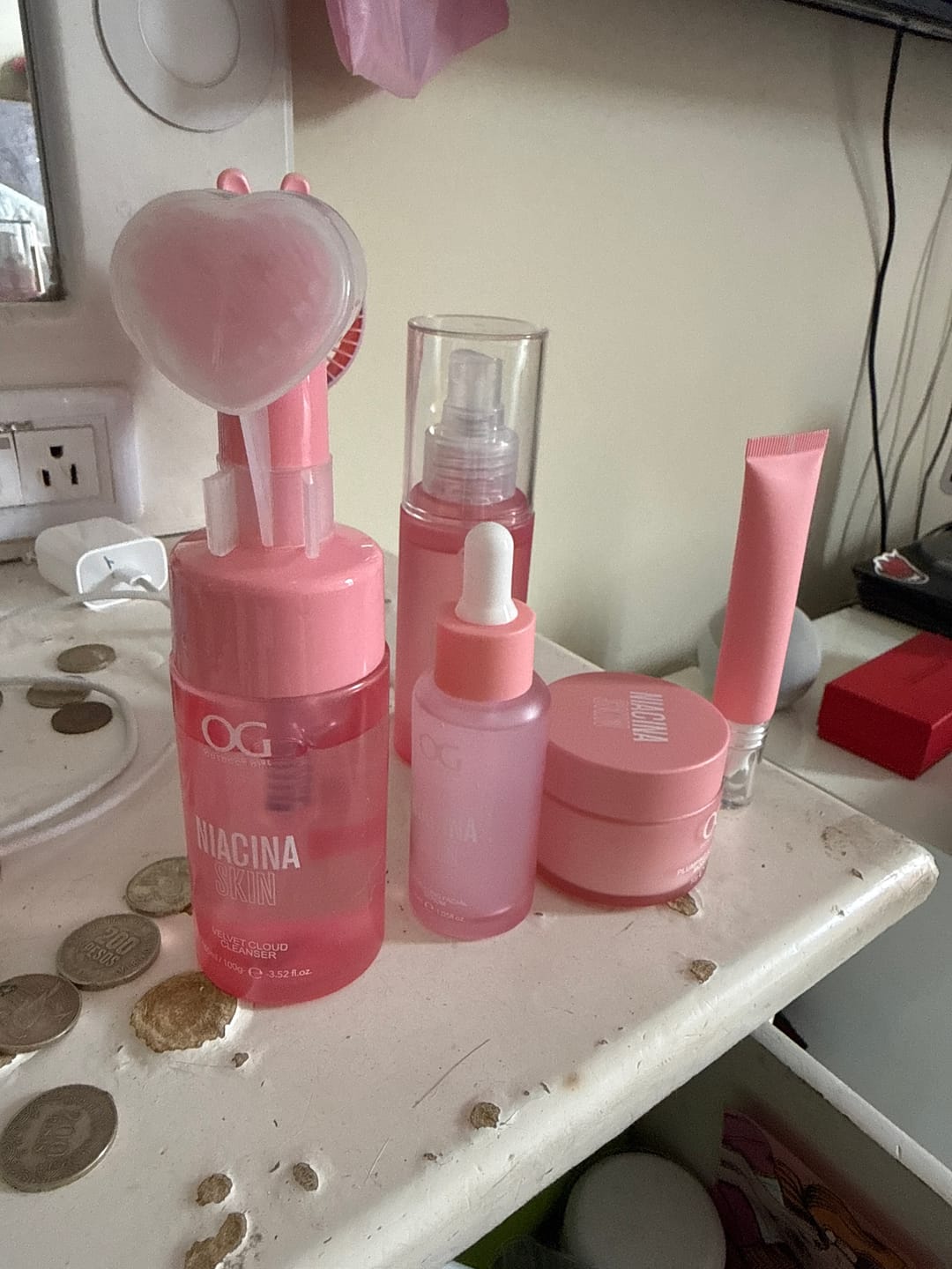 Customer photo review of KIT DE NIACINAMIDA X5 PRODUCTOS