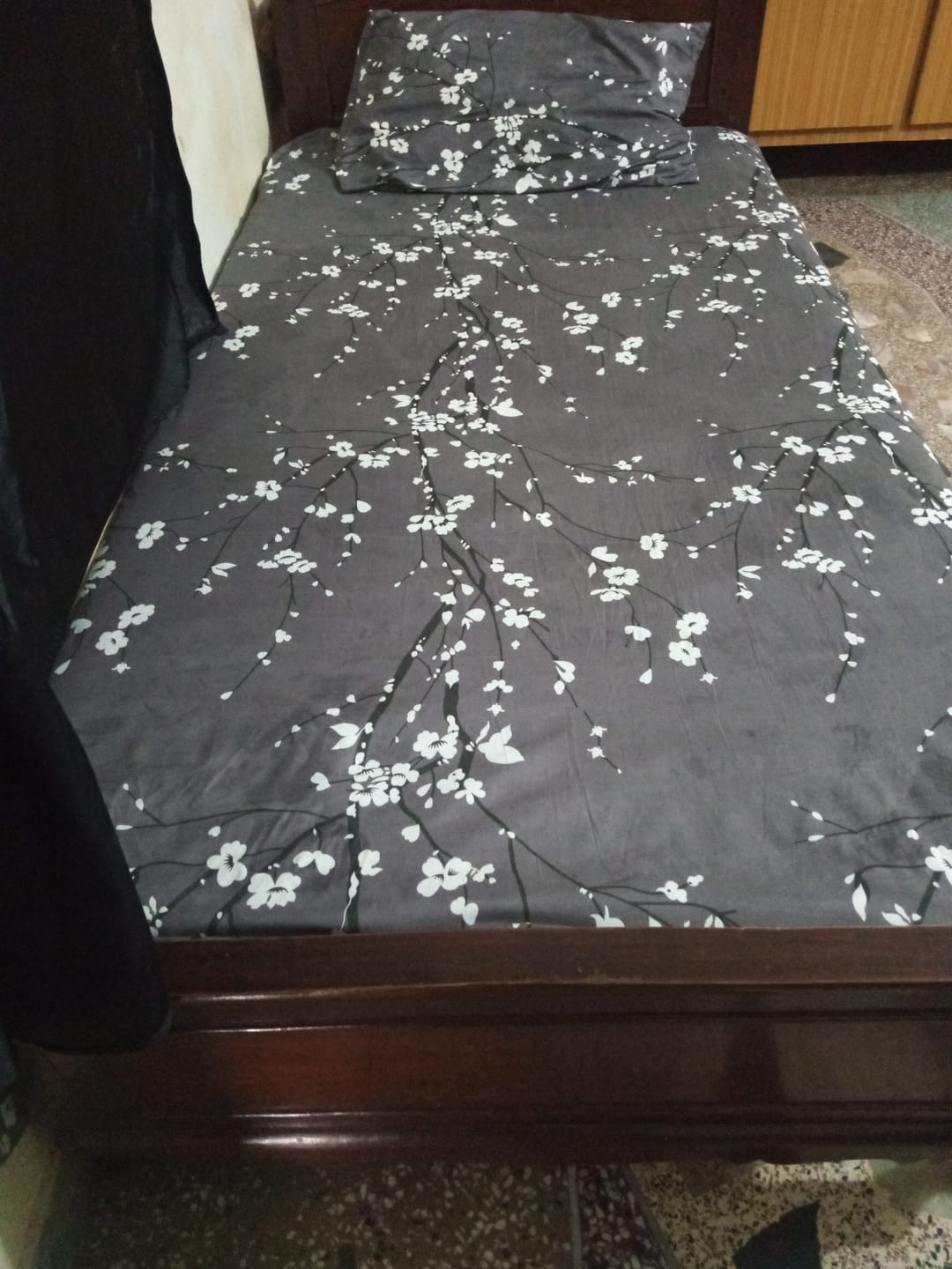 Customer photo review of CEDAR SINGLE BEDSHEET SET