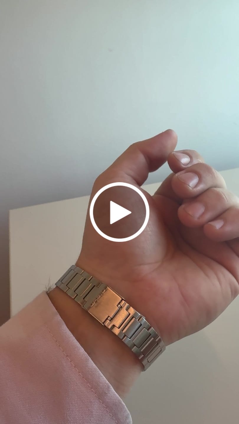 Customer video review of Reloj Casio Vintage A158WA-1JH Azul/Plateado JDM