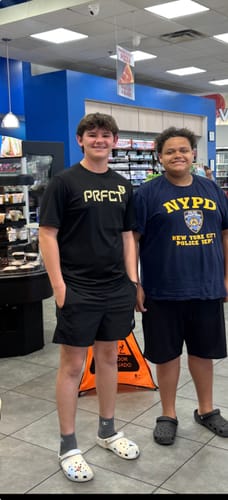 Customer photo review of PRFCT ARCH TEE