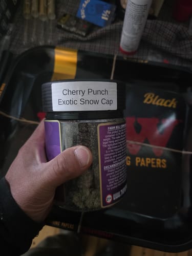 Customer photo review of Cherry Punch Exotic Snow Cap