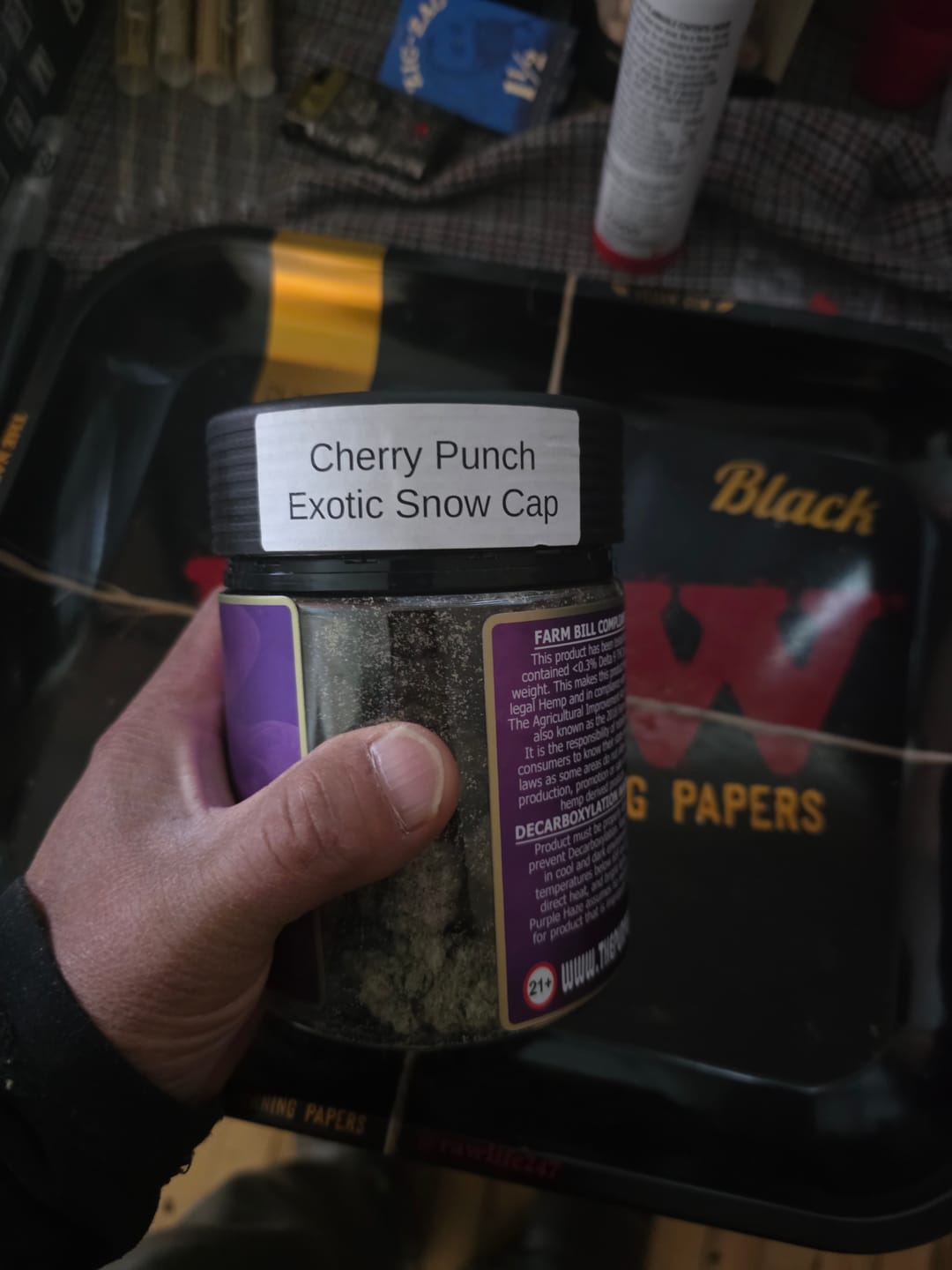 Customer photo review of Cherry Punch Exotic Snow Cap