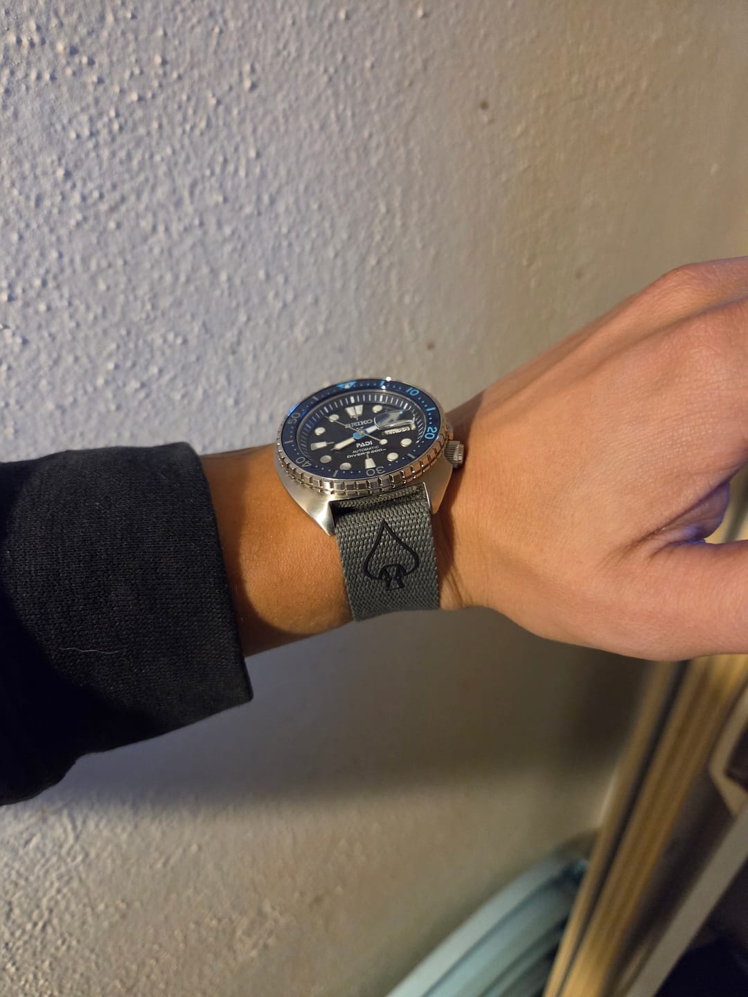 Customer photo review of NOFORN Single-Pass Watch Strap