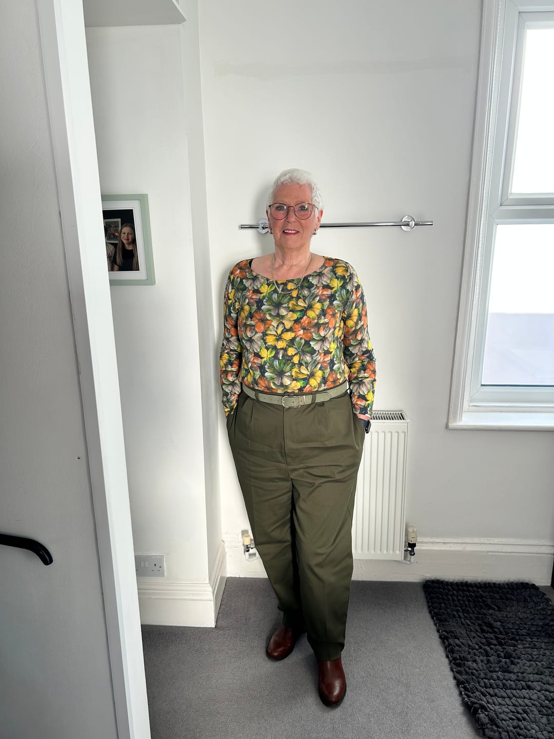Customer photo review of Midnight Muse Viscose Twill Fabric