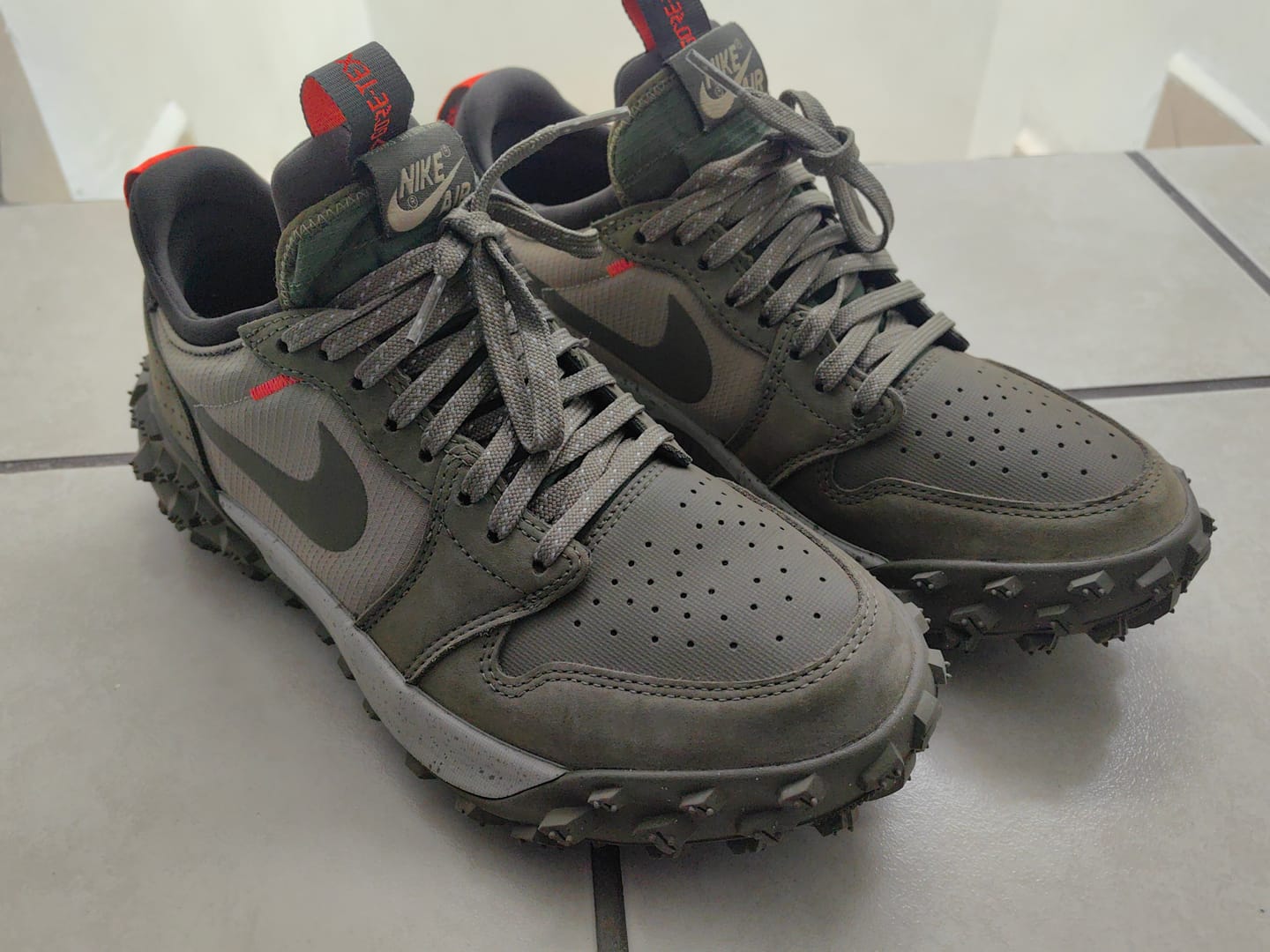 Customer photo review of Air Jordan 1 Element Low A/T Medium Olive