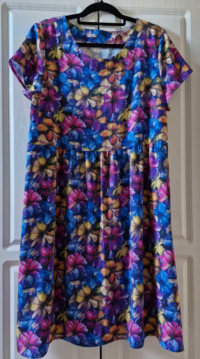 Customer photo review of Midnight Muse Viscose Twill Fabric