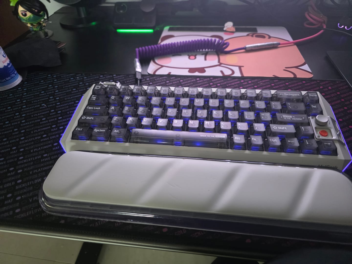 Customer photo review of MelGeek Centauri60/80 Hall Effect Gaming Keyboard