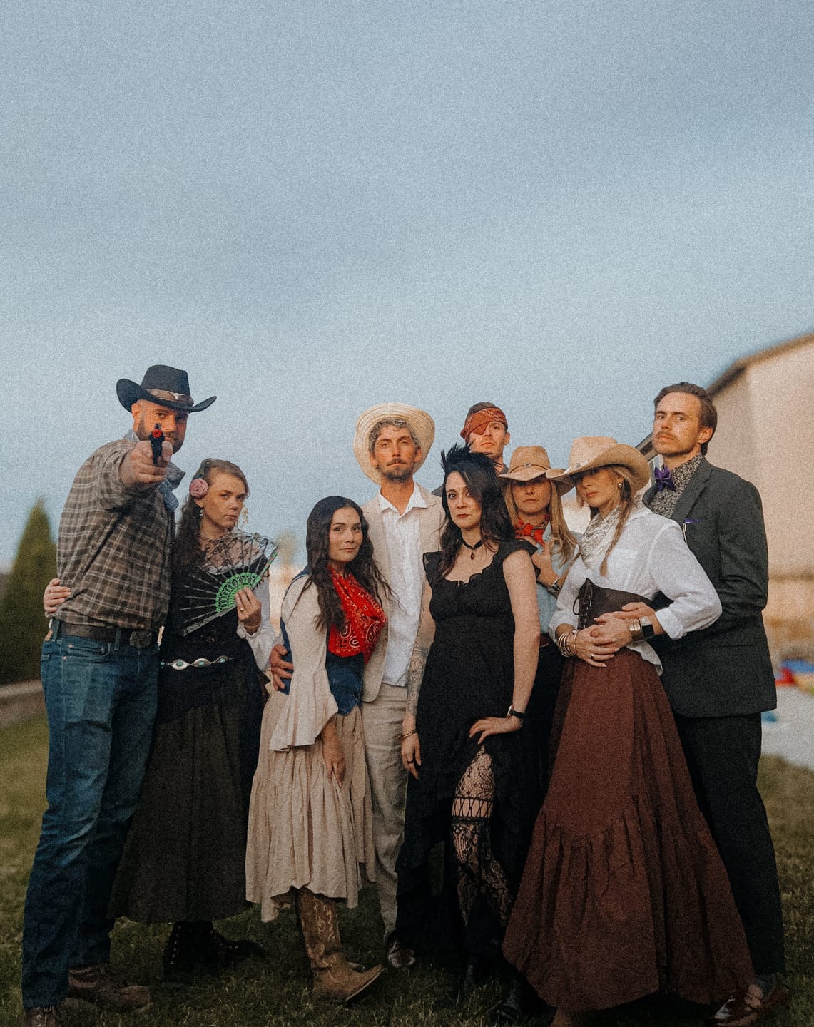 Customer photo review of Wild West Cowboy Murder Mystery Host Your Own Game Kit