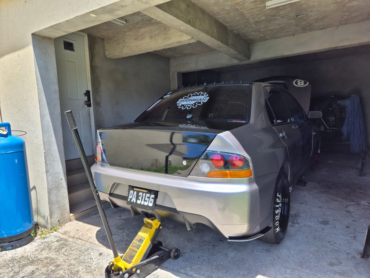 Customer photo review of DevSport Rear Spats (Mitsubishi EVO 8/9)