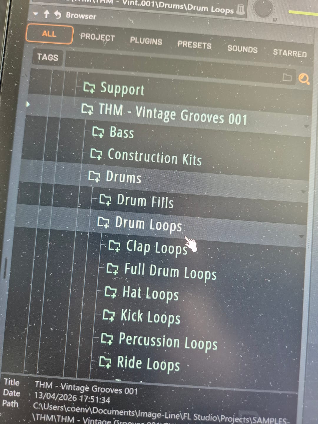 Customer photo review of Vintage Grooves 001 - Old School House Sample Pack