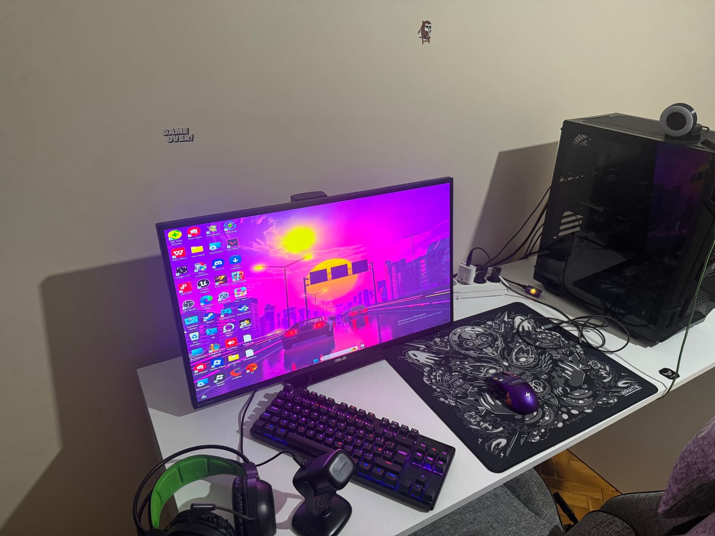Customer photo review of ATK Blazing Sky Duckbill Wireless Mouse