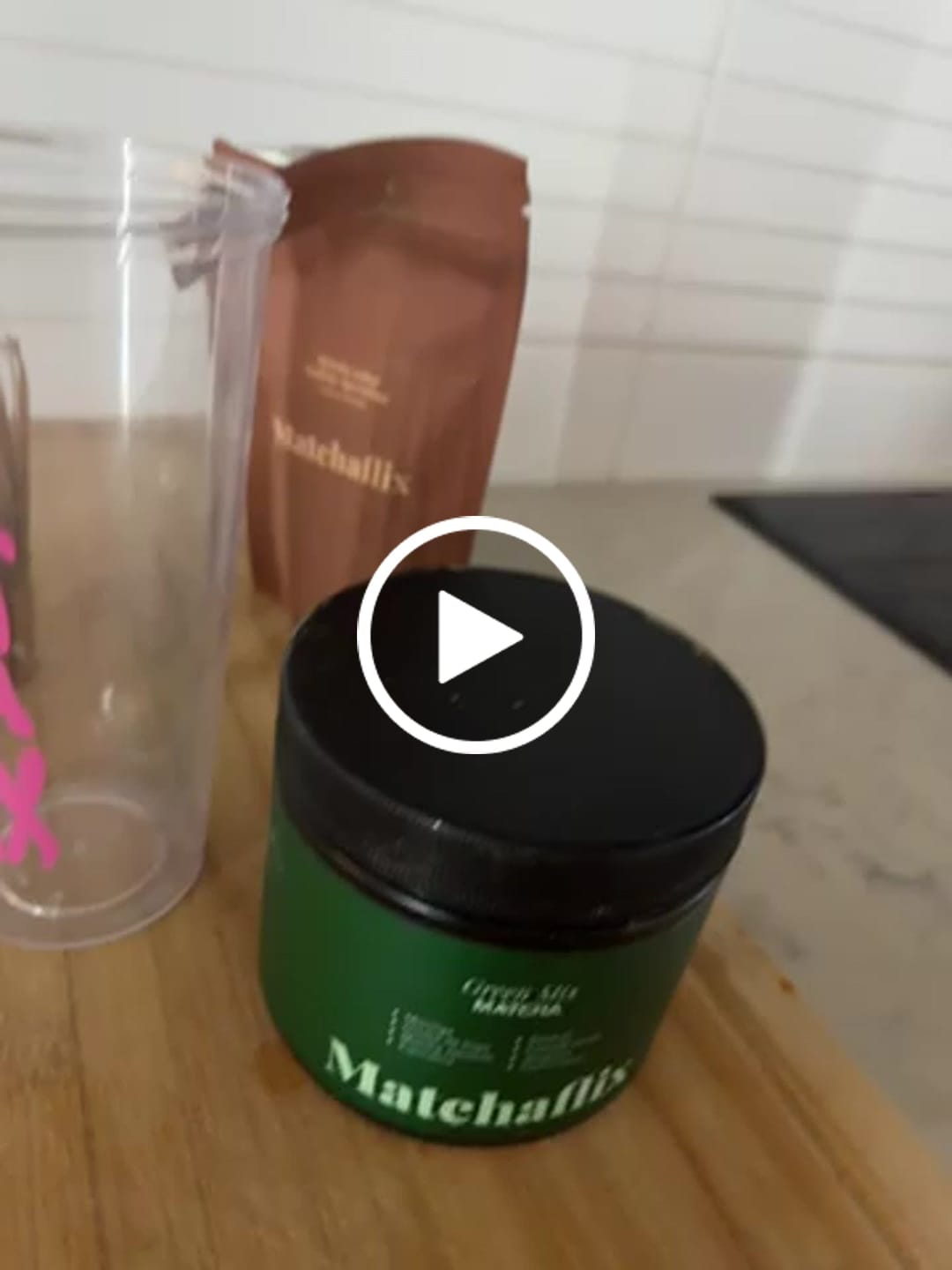 Customer video review of Vaso Oficial de Matchaflix