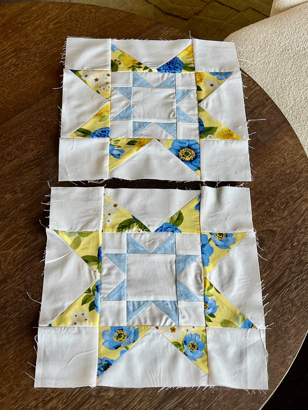 Customer photo review of True Fabrics Beginner Quilt Program