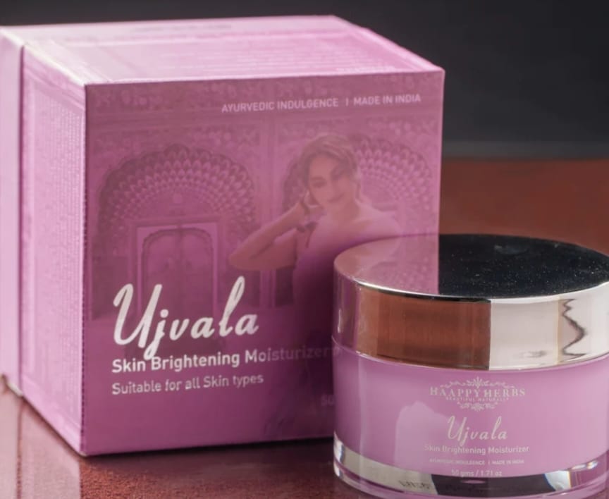 Customer photo review of Ujvala Skin Brightening Moisturizer