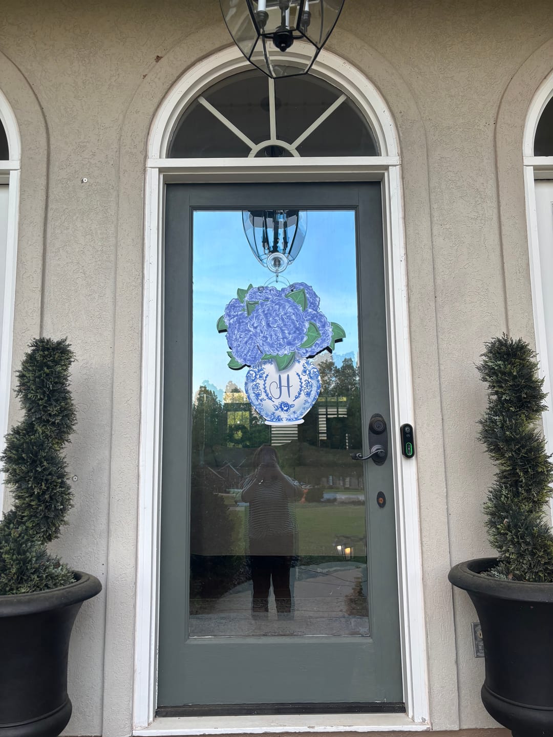 Customer photo review of Custom Door Hanger