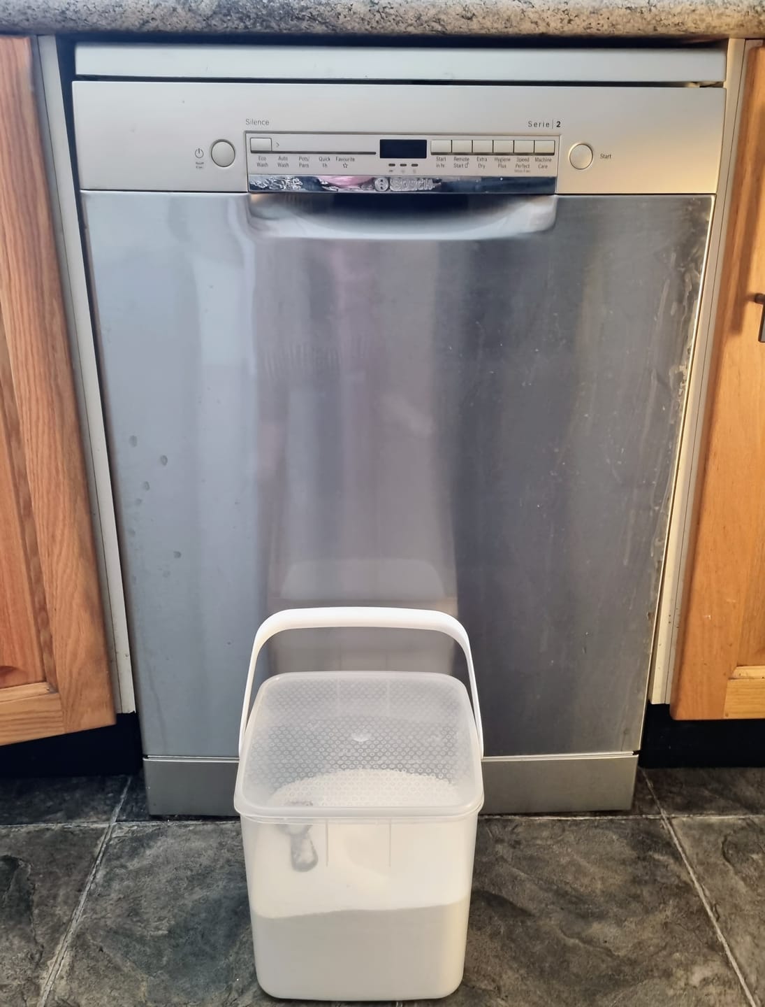 Customer photo review of Dishwashing Powder
