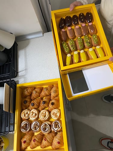 Recenzie cu fotografie de la un client despre Platou Coffee Break (dulce)