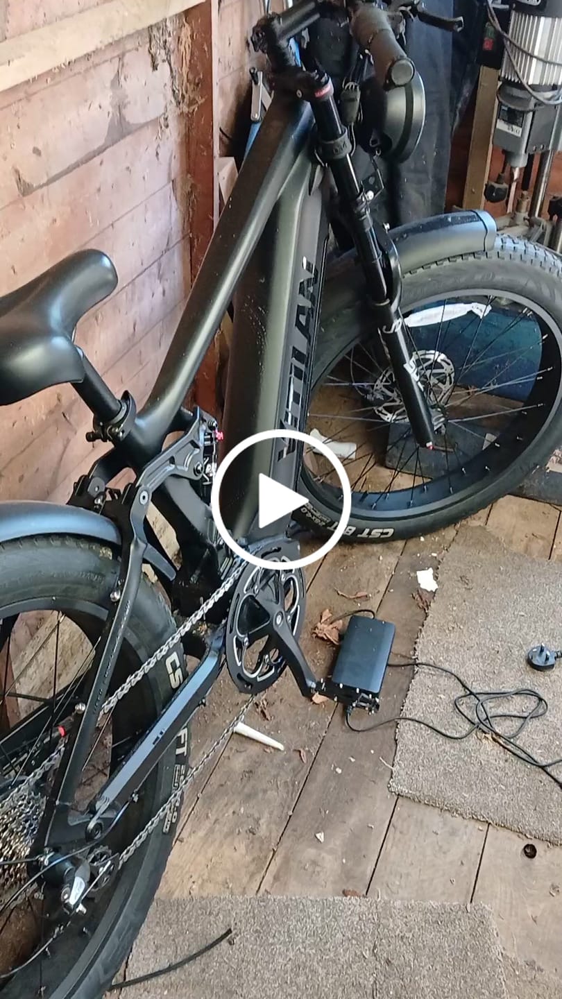 Customer video review of T7PRO Full Suspension Mountain E-bike