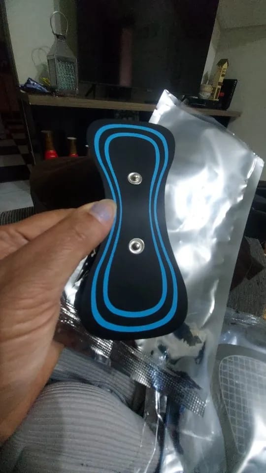 Customer photo review of Pulse Therapy Neck and Shoulder Device