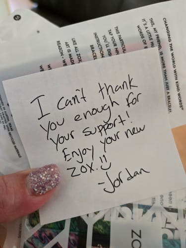 Customer photo review of Self-Care Pack