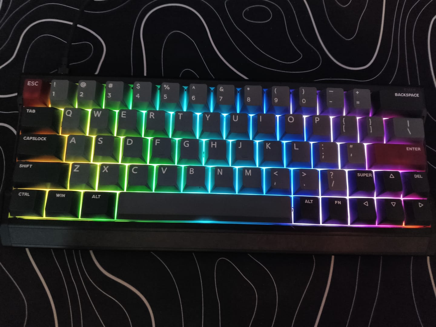 Customer photo review of IQUNIX EV63 Hall Effect Keyboard