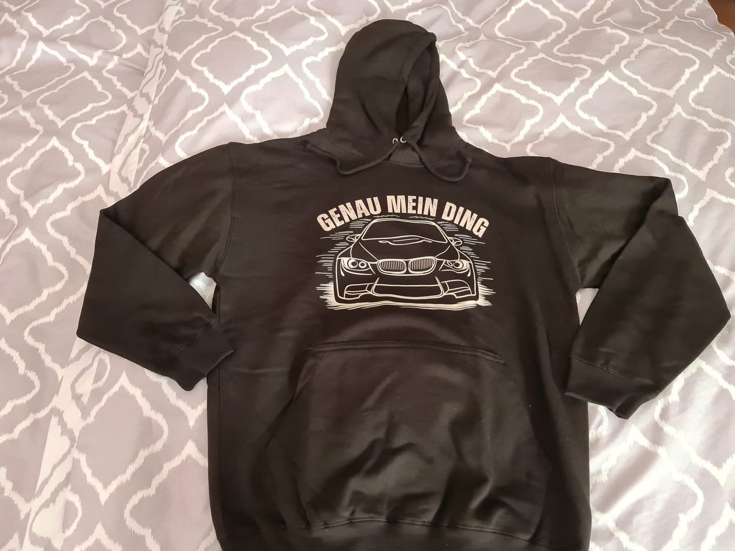 Customer photo review of Genau mein Ding BMW eXX Hoodie