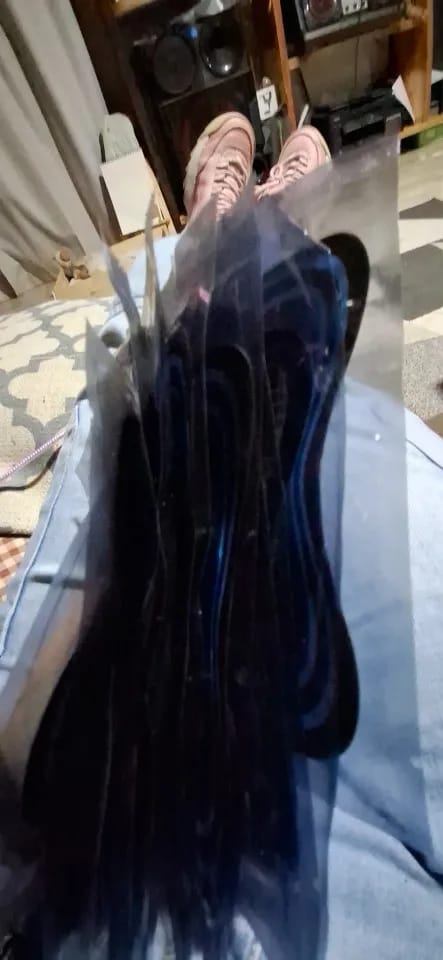 Customer photo review of Pulse Therapy Neck and Shoulder Device