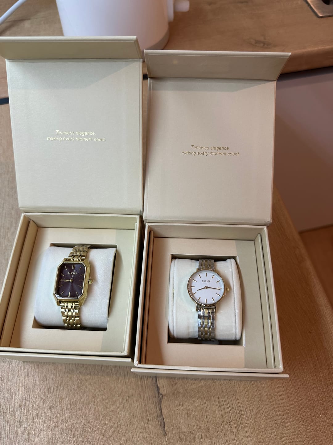 Customer photo review of Ruby Petite Gold Silver