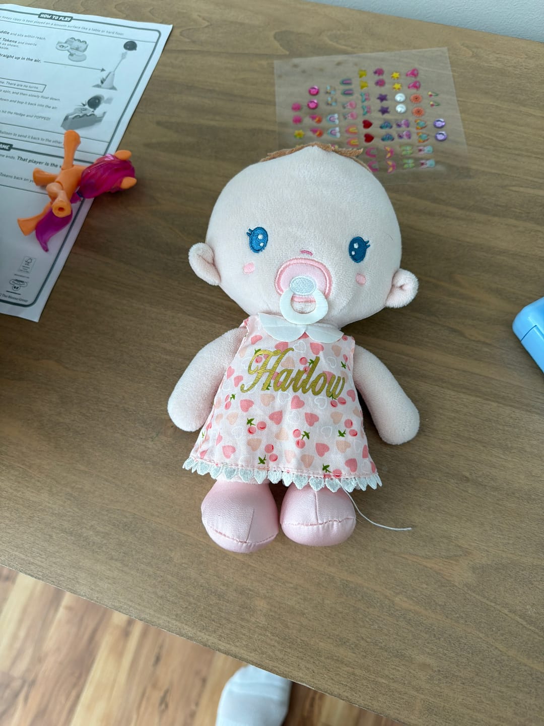 Customer photo review of Personalized Cherry Baby Girl