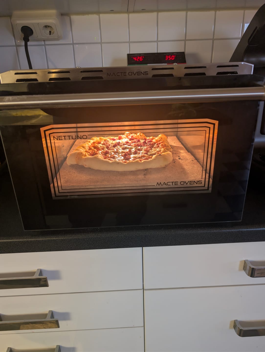 Customer photo review of Macte Ovens Nettuno ADVANCED | Forno pizza elettrico