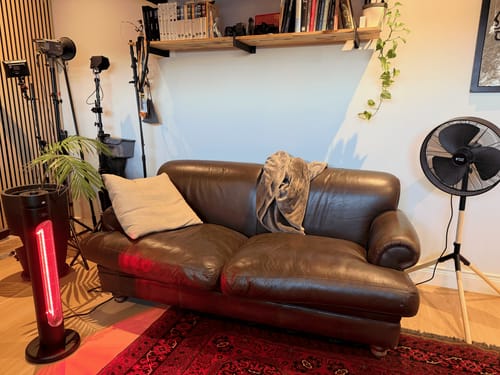 Customer photo review of Indoor & Outdoor Infrared Heater