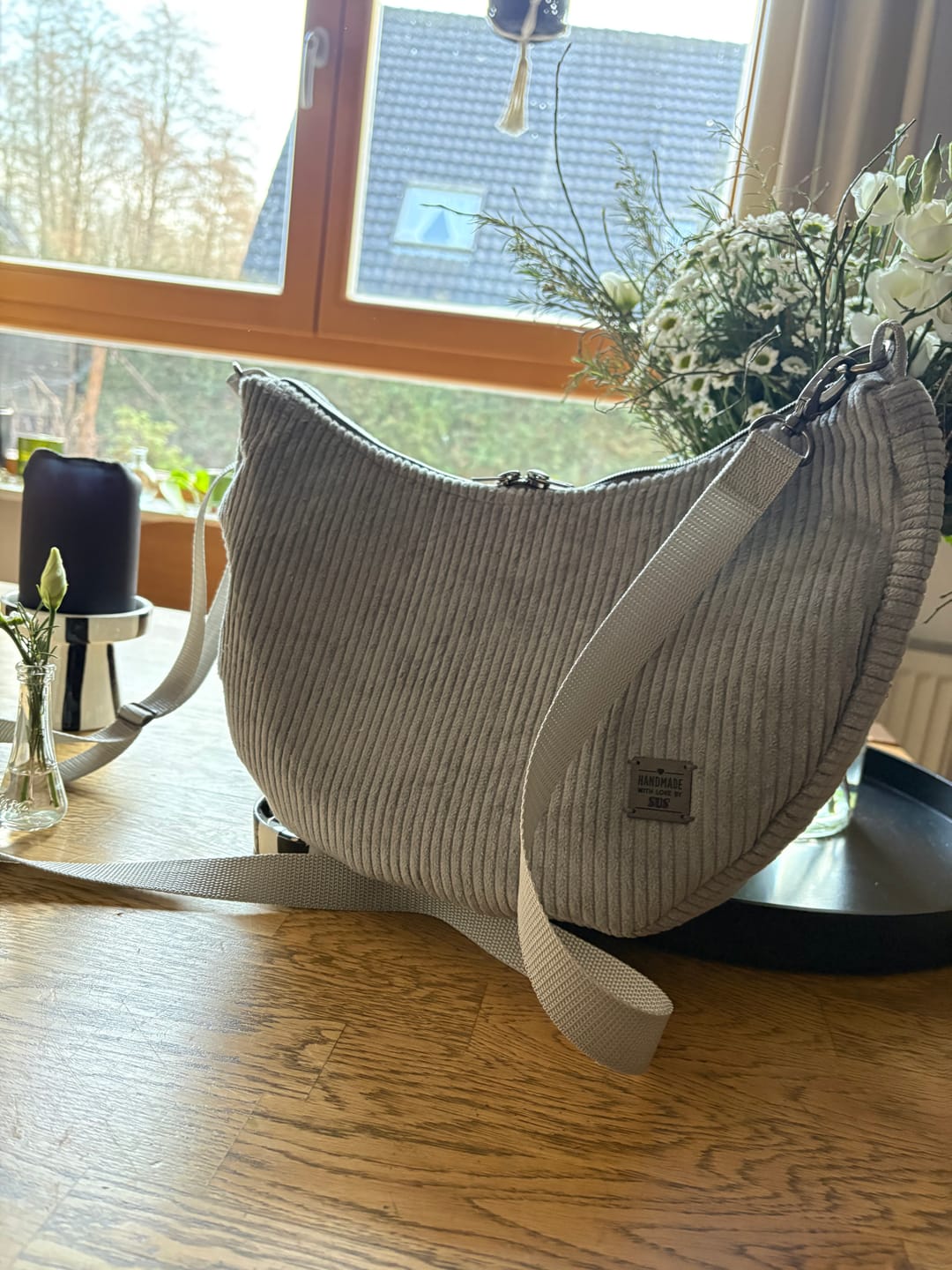 Customer photo review of Kunstleder Labels personalisiert mit Name oder Logo
