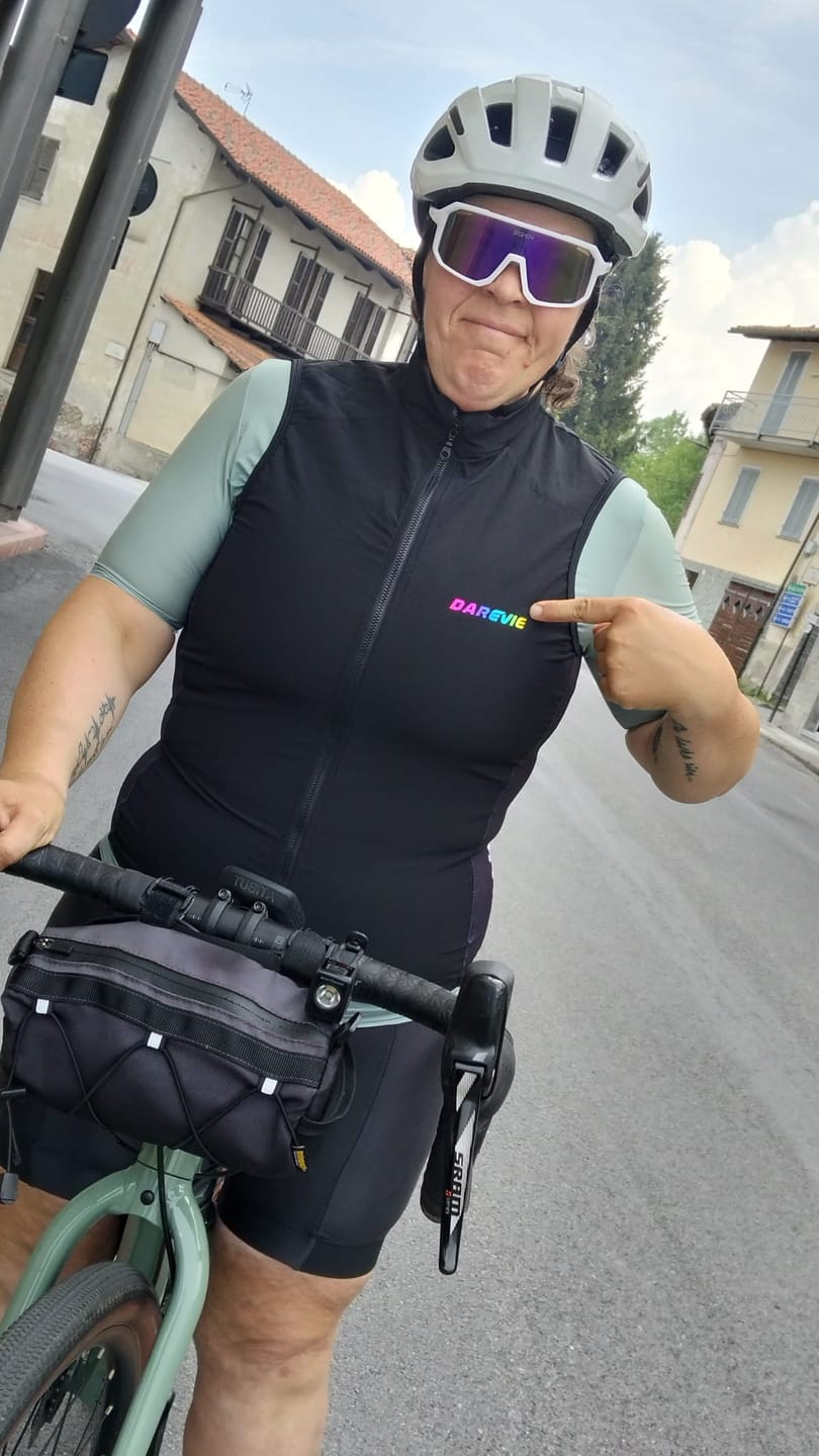 Customer photo review of DUOZIP FLEXIVENT VEST - BLACK