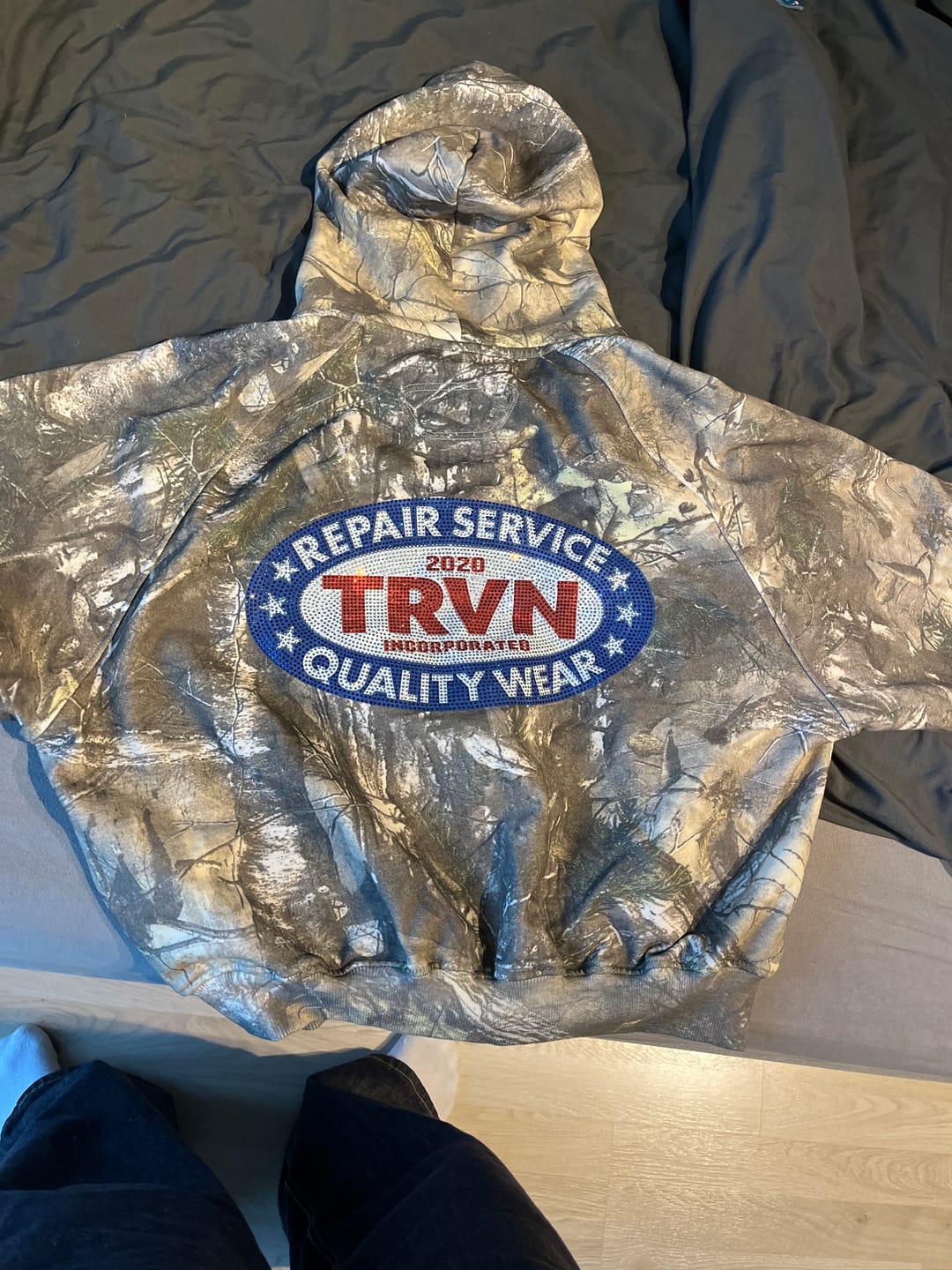 Customer photo review of Pachinko Realtree Zip-Hoodie