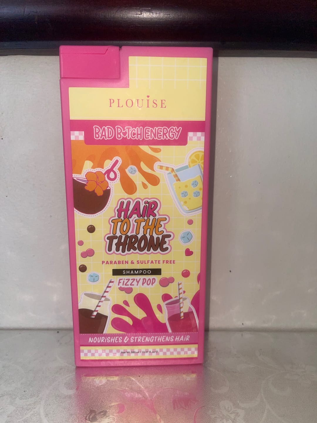 Customer photo review of Hair To The Throne Shampoo