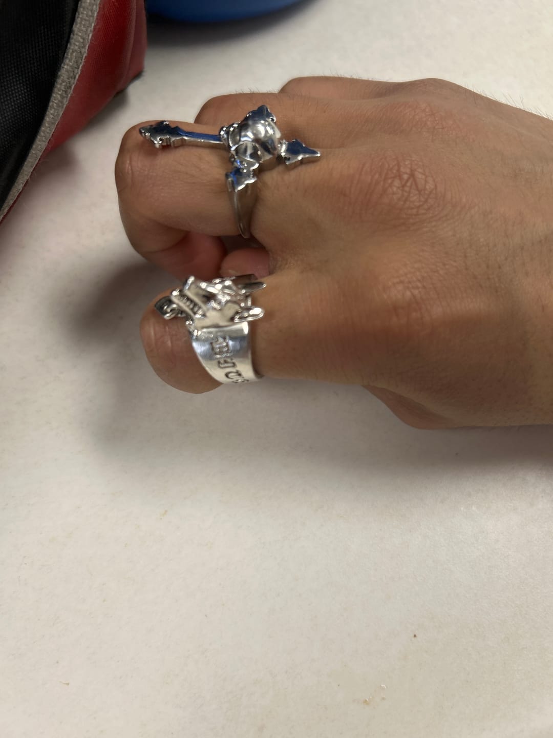 Customer photo review of DOWN YOUR THROAT RING