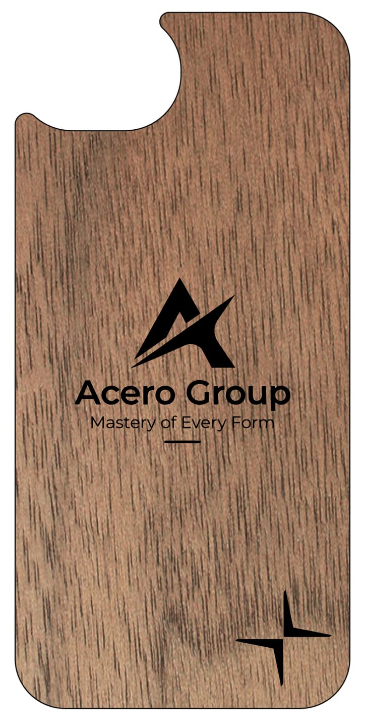 Customer photo review of Custom Design Walnut iPhone 17e Case